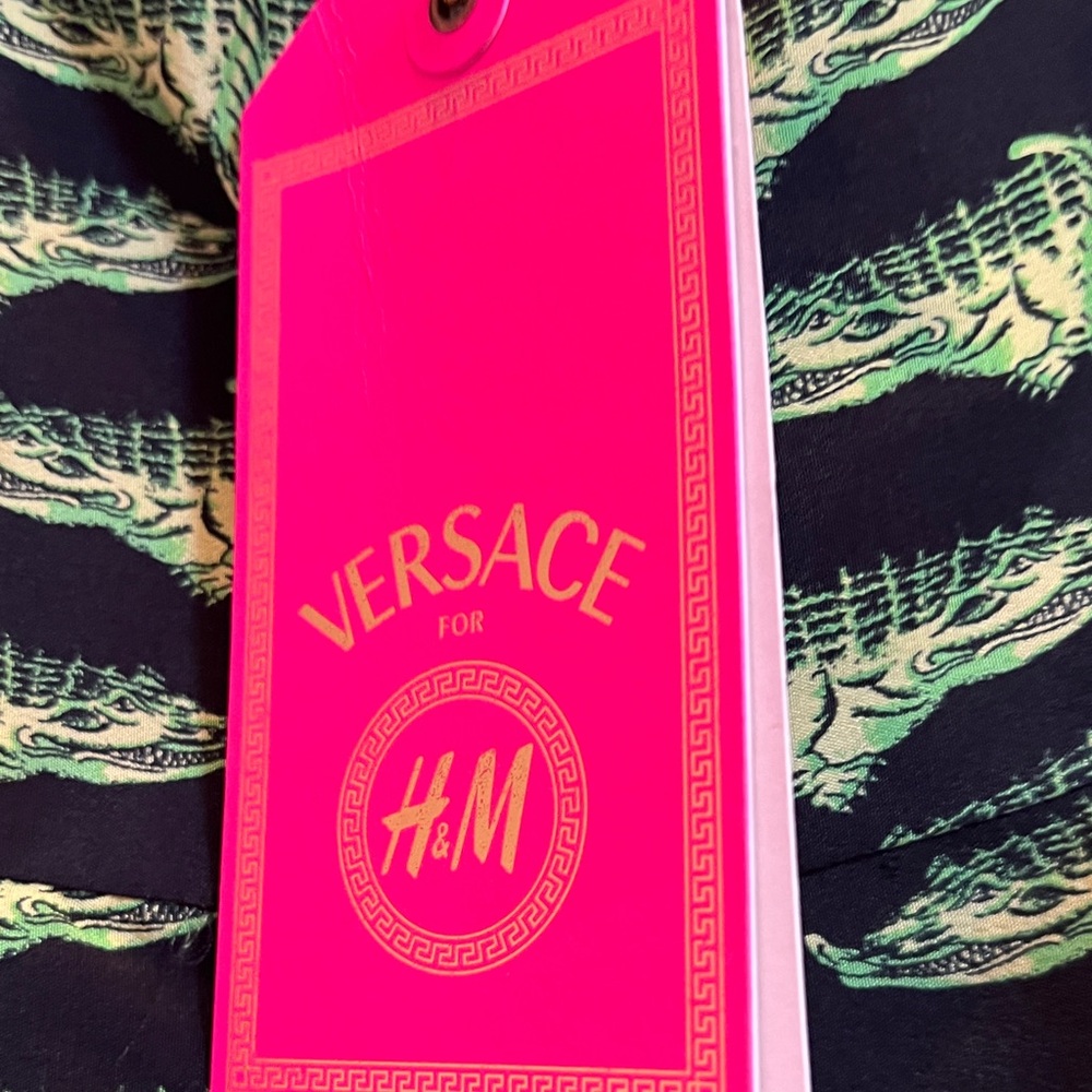 Tropical  Versace Paradise A-Line Skirt - Picture 6 of 9